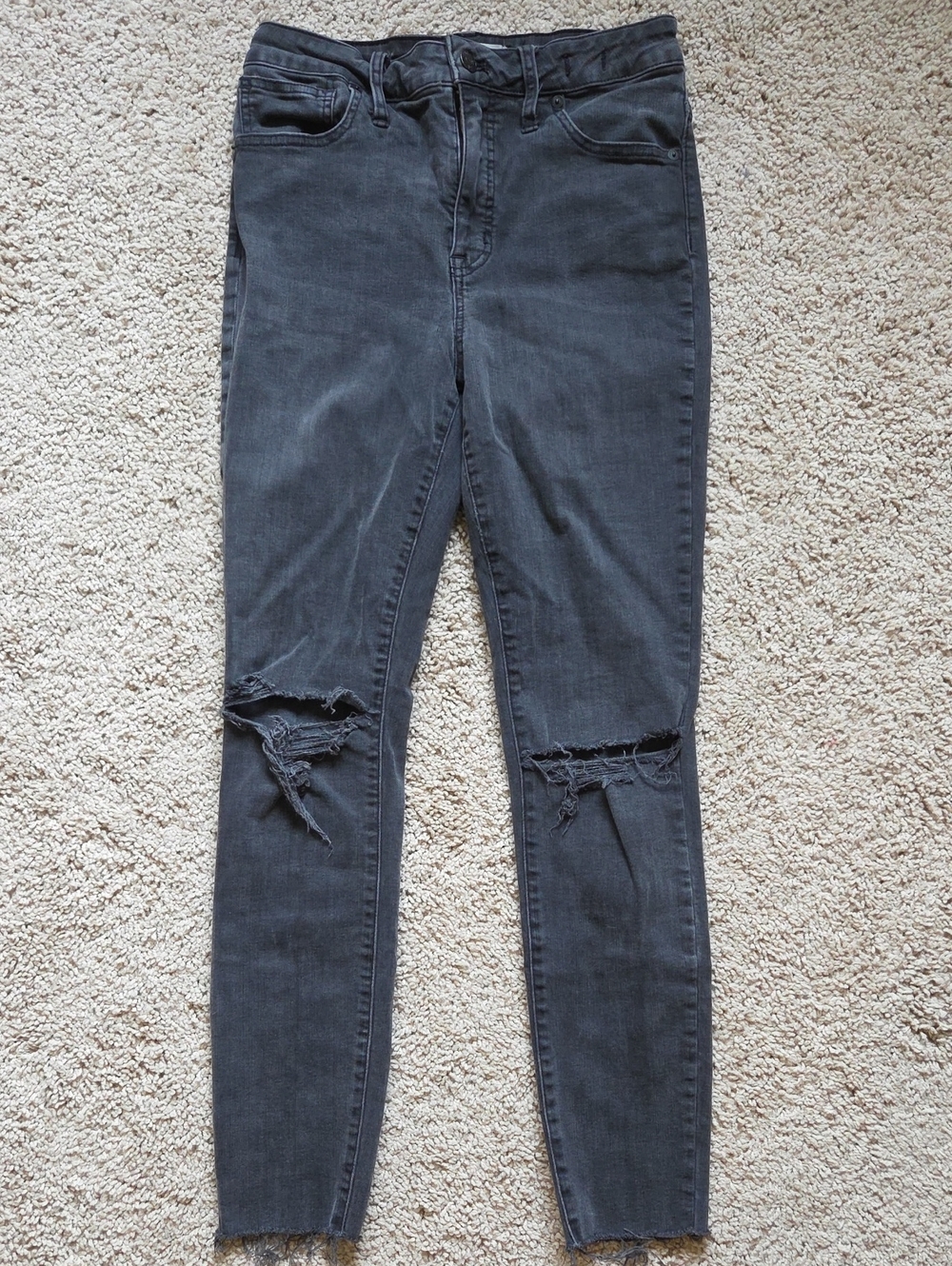 Madewell Distressed Skinny Jeans